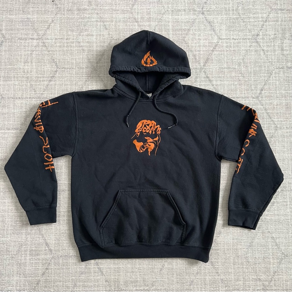 Travis Scott Cactus Jack Astroworld Utopia Men’s Black Rap Hip Hop Hoodie